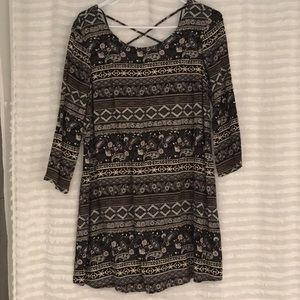 Forever 21 cross back dress